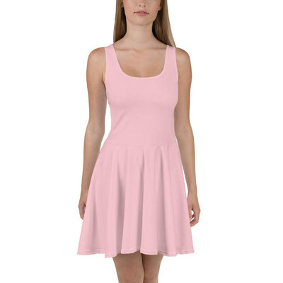 Dress - Light Pink with a flowing skirt - Rozlar
