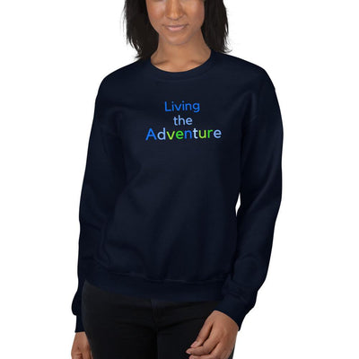 Sweatshirt - Living the Adventure - Rozlar
