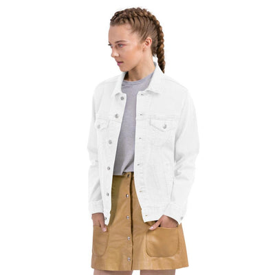 Denim jacket - Design Free in white - Rozlar