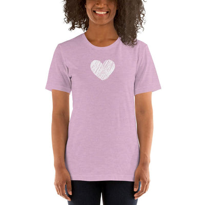 T-shirt - White Heart - Rozlar