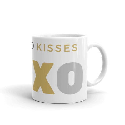Mug Glossy White - XOXO Hugs and Kisses - Rozlar