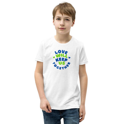 Youth T-Shirt - Love Will Keep Us Together - Rozlar