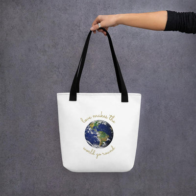 Tote bag - Love Makes The World Go Round - Rozlar