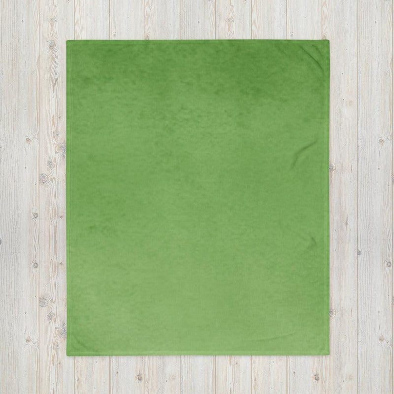 Throw Blanket - Shades of Green, lighter darker shades - Rozlar