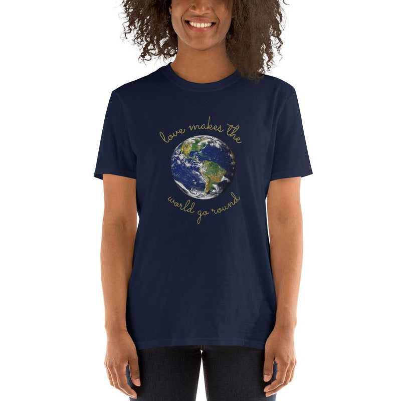 T-Shirt - Love Makes The World Go Around - Rozlar