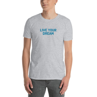T-Shirt - Live Your Dream in blue - Rozlar