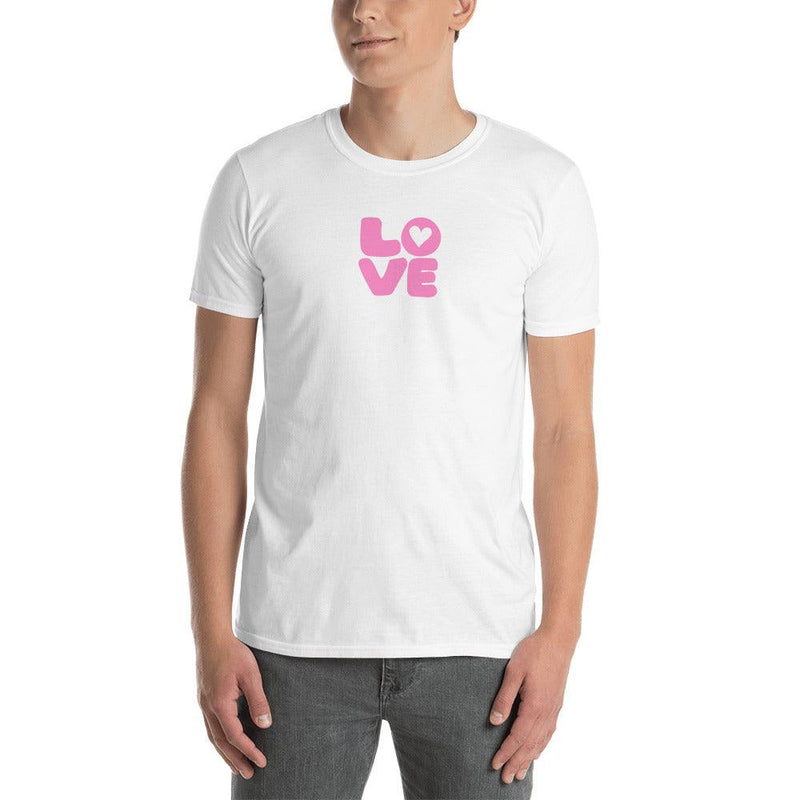 T-Shirt - LOVE in pink - Rozlar