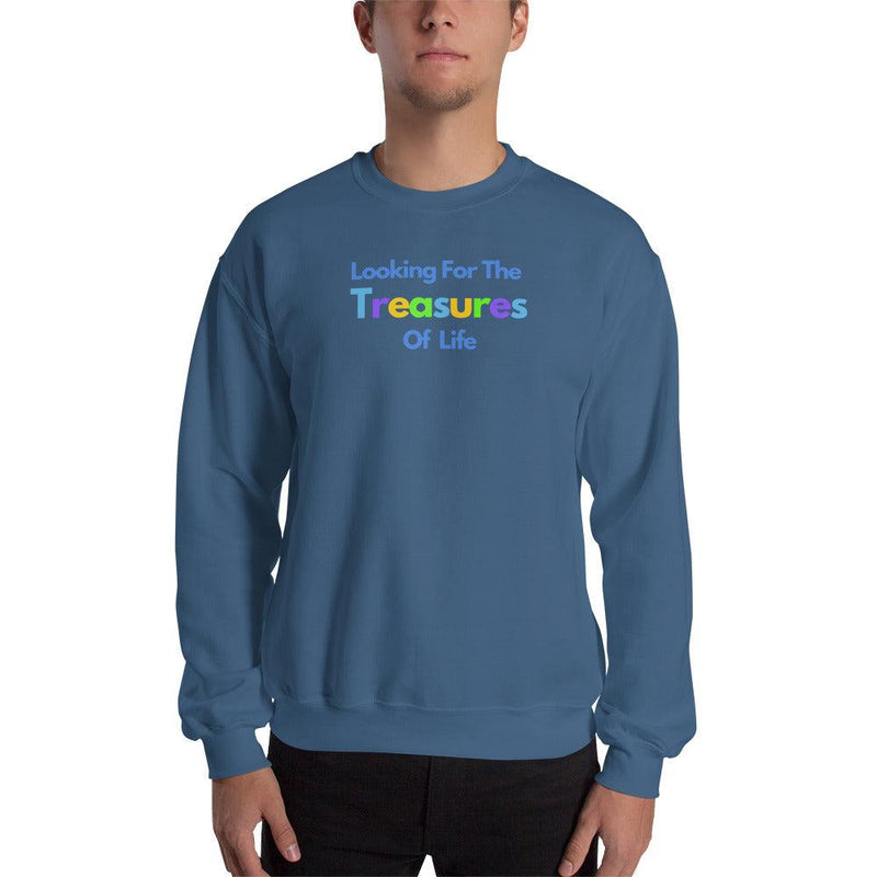 Sweatshirt - Looking for the Treasures of Life - Rozlar