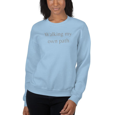 Sweatshirt - Walking my own path - Rozlar