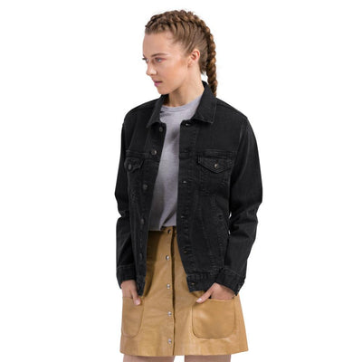 Denim jacket - Design Free in black - Rozlar