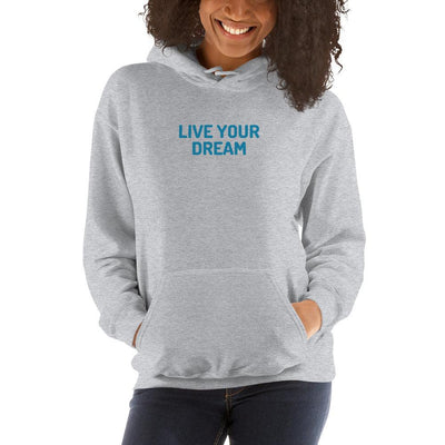 Hoodie - Live Your Dream in blue - Rozlar