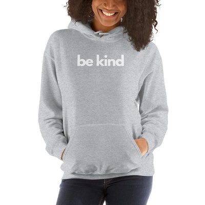 Hoodie - Be Kind in white text - Rozlar