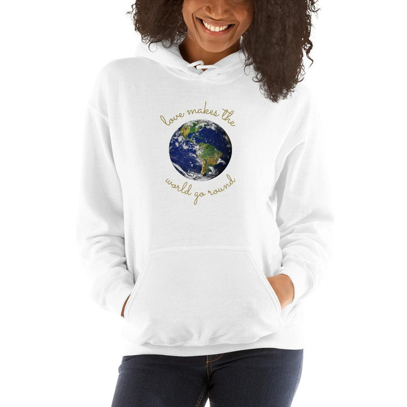 Hoodie - Love makes the world go round - Rozlar