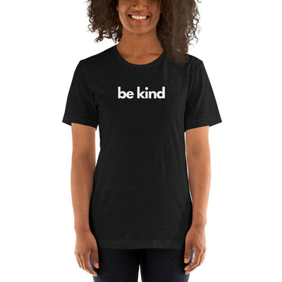 t-shirt - Be Kind in white text - Rozlar