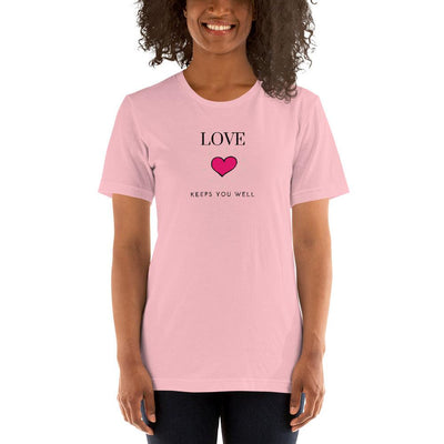 T-shirt - Love keeps you well - Rozlar