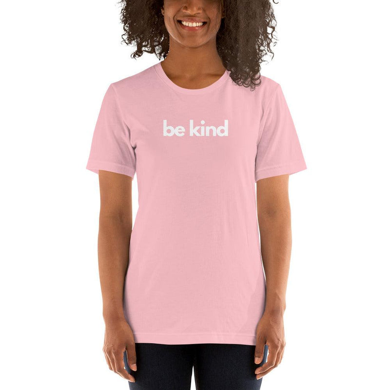 t-shirt - Be Kind in white text - Rozlar