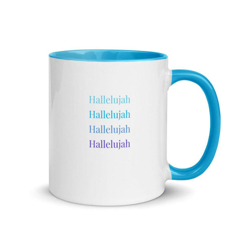 Mug with Color Inside - Hallelujah, Hallelujah - Rozlar