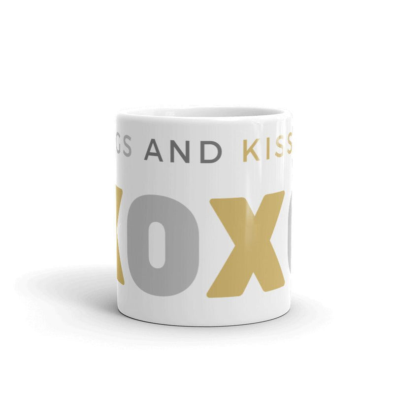 Mug Glossy White - XOXO Hugs and Kisses - Rozlar