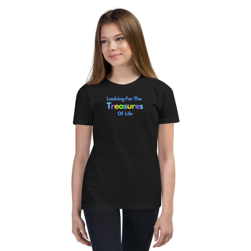 Youth T-Shirt - Looking for the Treasures of Life - Rozlar