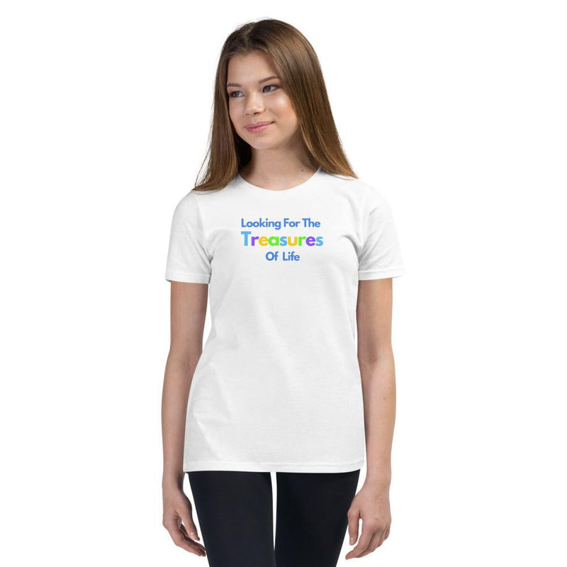 Youth T-Shirt - Looking for the Treasures of Life - Rozlar